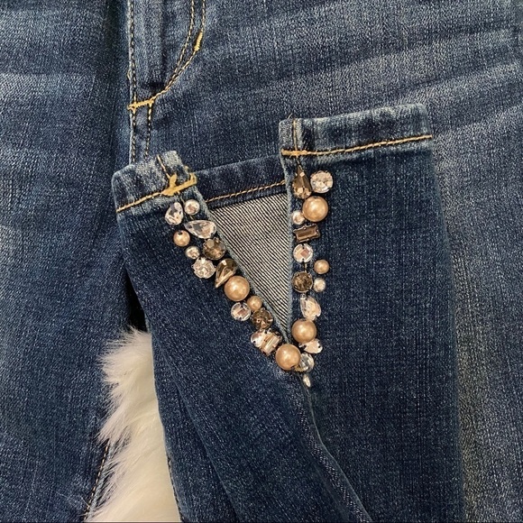 Joe’s Jeans Icon Midrise Skinny Ankle Gem Slit 26 - Picture 6 of 8